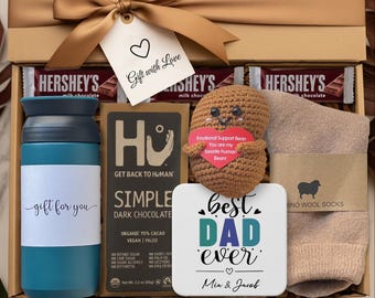 Personalized Dad Gift Box For Dad Christmas Gift Dad Sentimental Gifts For Dad With Kids Names Dad Gift From Son Daughter Gift Fathers Day