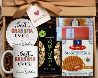 Hygge Gift Box For Grandma Christmas Gift Grandma Tea Gift Set Grandma Birthday Gift Grandma Mother's Day Gift Grandma Grandparents Day Gift
