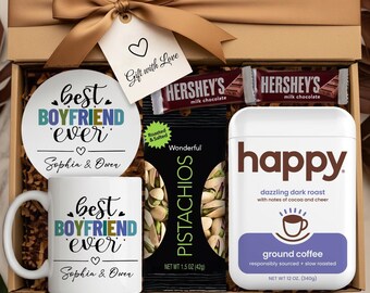 Boyfriend Gift Set Boyfriend Birthday Gift Basket Boyfriend Sentimental Boyfriend Pamper Kit With Name Boyfriend Self Care Grooming SPA Box