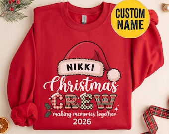 Matching Family Christmas Shirts, Matching Family Outfits Christmas Name Shirt, Matching Family Shirts, Matching Family Christmas Tee Shirts