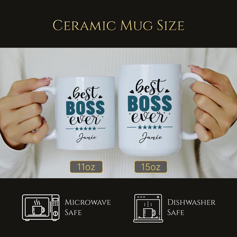 Personalized Appreciation Gift for Boss Day Gifts for Her Boss Birthday ...