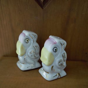 Vintage Pelicans Salt & Pepper Shakers