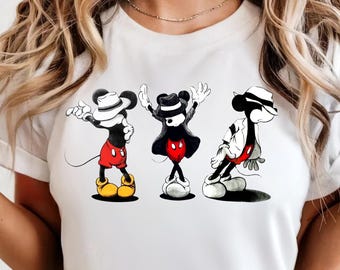 Retro Mickey Jackson shirt: Dancing Mouse Tee