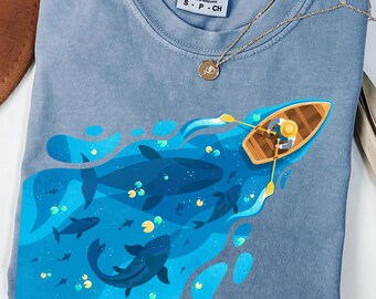 Comfort Colors Fishing Shirt: Funny Fisherman Gift