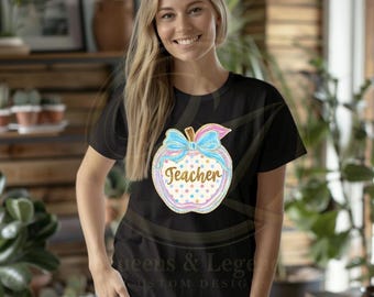 Apple Teacher Shirt