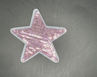 Hearts and Stars Iron on Patches