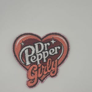 Favorite Drink Iron on Patch