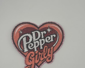 Favorite Drink Iron on Patch