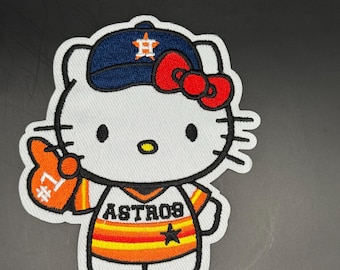 Kitty Sports Iron on Patch