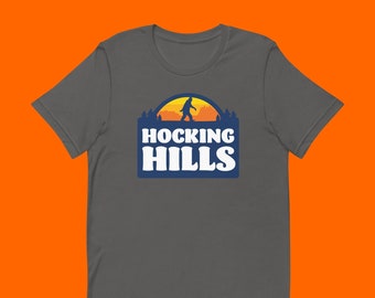 Camiseta de Hocking Hills: cueva del anciano, camiseta de Hocking Hills, regalo de Hocking Hills, Hocking Hills Ohio, Bigfoot de Hocking Hills