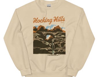 Hocking Hills sweatshirt: old man's cave, hocking hills shirt, hocking hills gift, hocking hills souvenir, hocking hills ohio
