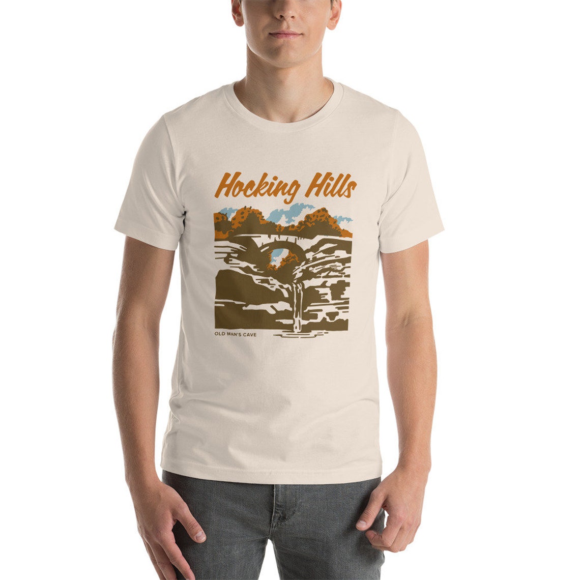Hocking Hills tshirt chemise vintage hocking hills souvenir Etsy France