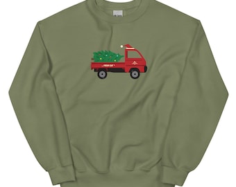 Sudadera con árbol de Navidad de Kei Truck: Camiseta Mini Truck