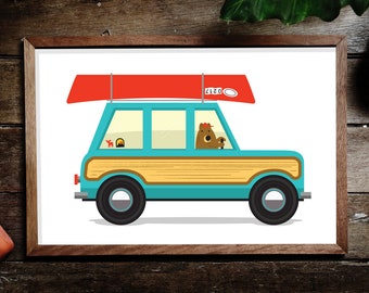 Lindo oso imprimible para guardería / decoración de guardería de oso, impresión de guardería de oso, decoración de guardería, impresiones de guardería, decoración de campamento, arte imprimible de campamento