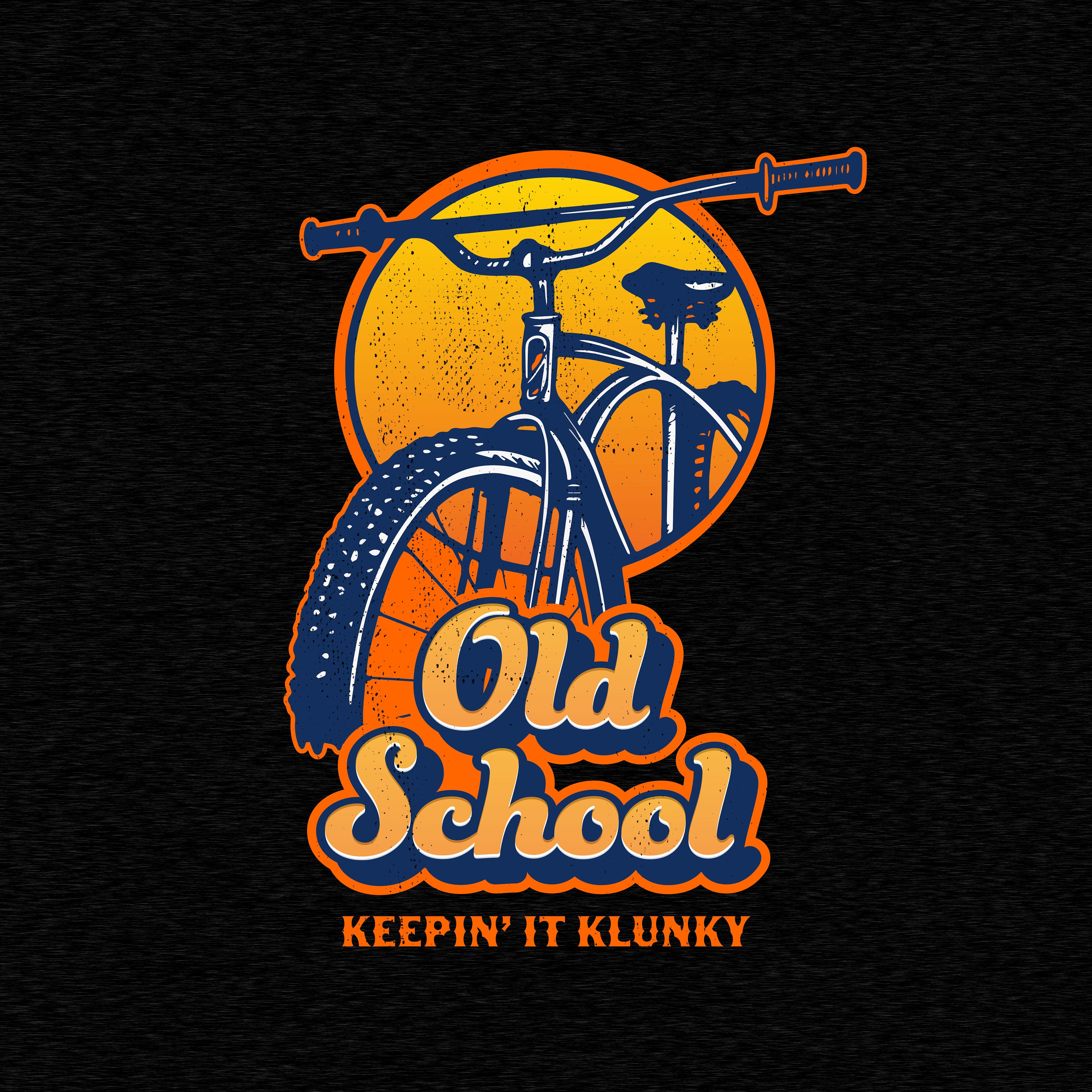 Klunker Mountain Bike T-shirt Retro Bike Vintage - Etsy Sweden