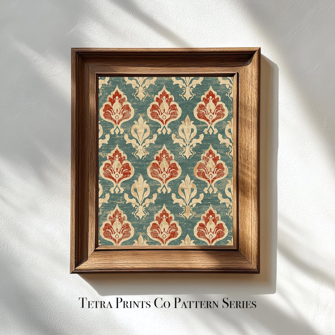 Boho Fabric Wall Art: Vintage-Inspire...