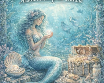 Mermaidcore Surprise Bundle: 8 Thrifted Sea Treasures
