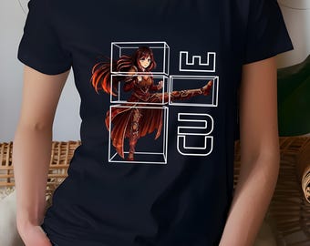 Cute Anime Girl Tee | Anime Woman T-Shirt