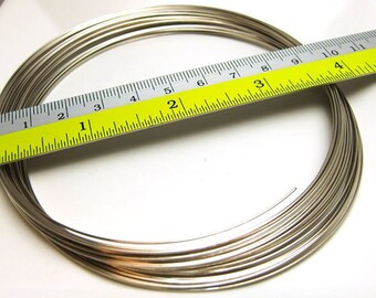 bulk sales -10% / 29-46Gm *41-67loops / Diameter 96mm *3.78inch x 23gauge - Steel Memory Wire for Multi-strands Choker / Necklaces Findings.