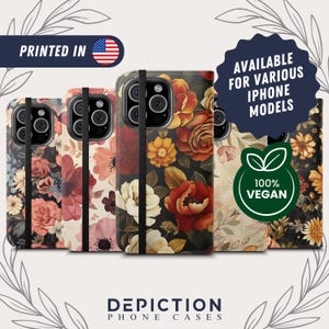 Cartera de cuero para mujer, cartera con tapa para teléfono, funda tipo folio de cuero, cartera de cuero para iPhone para mujer, cartera para iPhone 16, 15, 14, 13 y 12