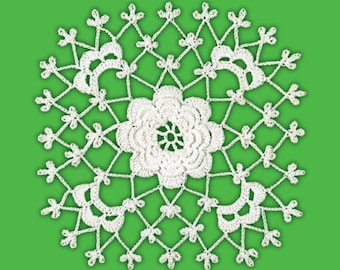 Irländska virkade spetsmönster: Vintage Crochet Magazine (PDF-nedladdning)