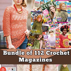 112 Crochet Inside Magazines –  5 GB of Patterns, Garments & Inspiration - EN ENGLISH - Bundle - Crochet patterns