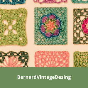 70+   Granny square patterns - Crochet magazines - Crochet patterns - Crochet Pattern Bundle - For Beginners
