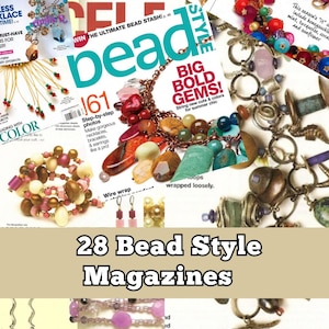 28 Bead Style Magazine Bundle: Jewelry Making Projects (PDF Download)