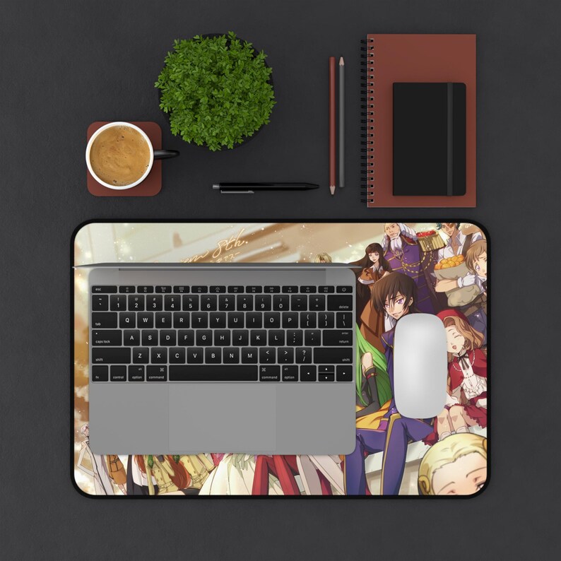 Code Geass Gaming Mouse Mat, Desk Pad, Desk Accessory, Keyboard Mat ...