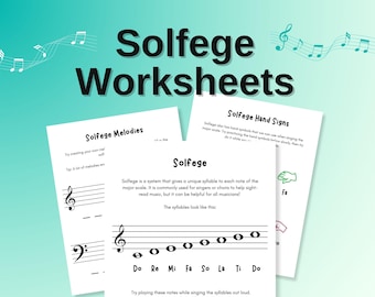Introduction to Solfege - Music Student and Teacher Resources