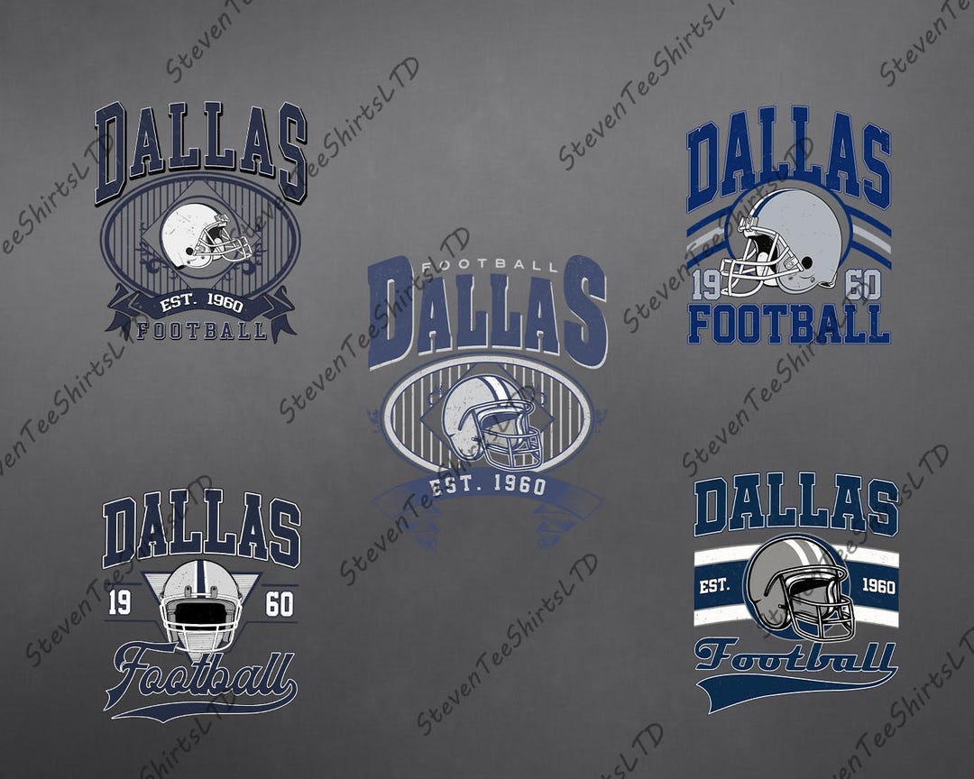 5 File Dallas Football Rhinestone PNG: Glitter Helmet & Ball Clipart ...