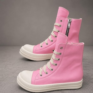 Chunky Platform Sneakers Pink - Etsy display picture 3