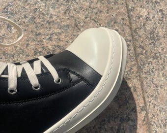 【関税&送料込】Rick Owens Leather Sneaker RICK OWENS - Women Leather High Top Sneakers – Atelier New York
