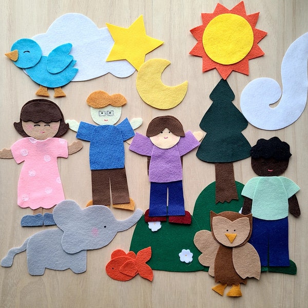 Thanks A Lot Song, Multicultural felt story, Thanksgiving Felt Stories Felt Gift for teachers Thanksgiving Felt Board Story