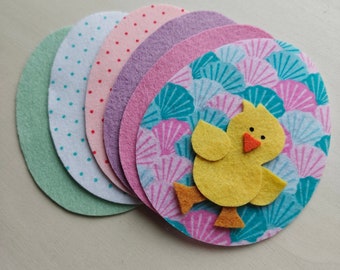 Easter egg felt set easter egg game easter felt story easter decoration easter game circle time game easter gift for children ECE gift