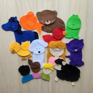 Brown Bear Felt Board Story Set   Brown Bear Felt Board Set Handmade Brown Bear Felt Story Fun Teaching Tool for Early Childhood Education
