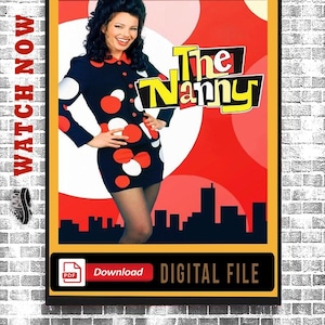 The Nanny Full Series (1993-1999) | 6 seizoenen | Directe digitale download | Dvd-kwaliteit | Eenvoudige pdf-toegang