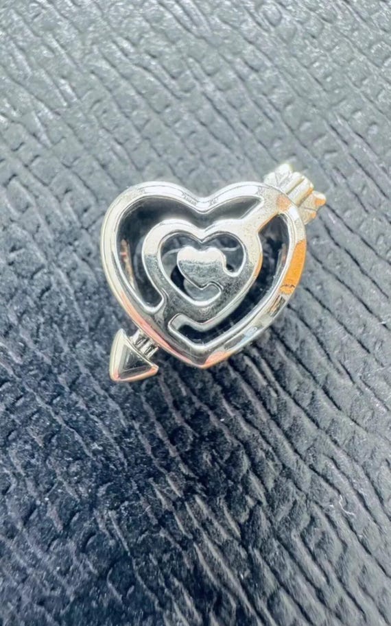 Authentic Original Pandora Charm Heart 