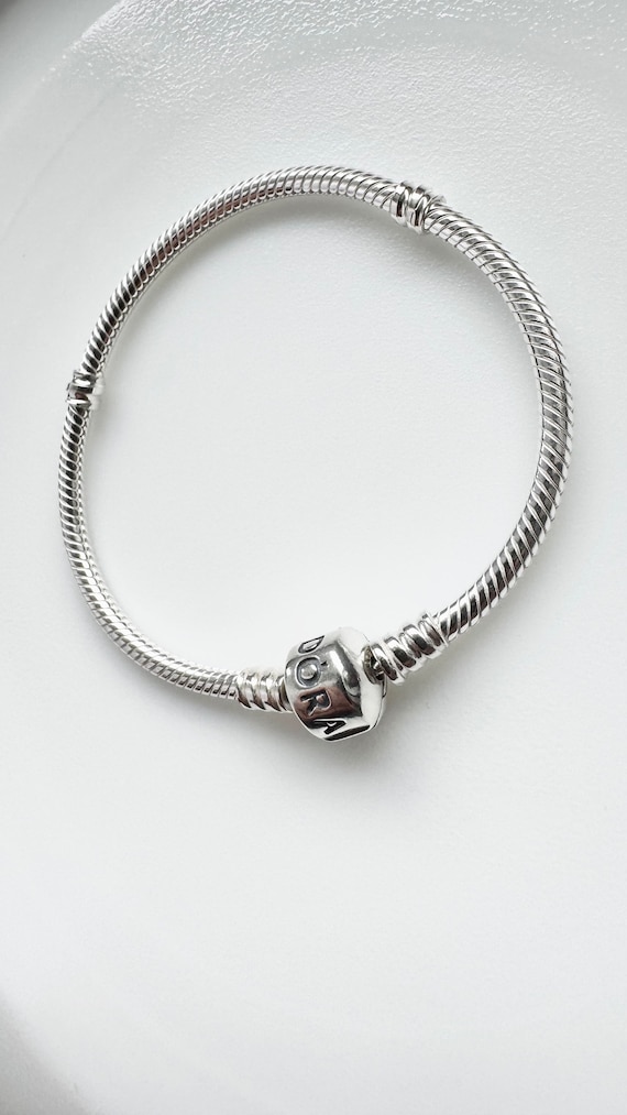 Original Pandora Moments Snake Link Bracelet 590702HV Silver 925