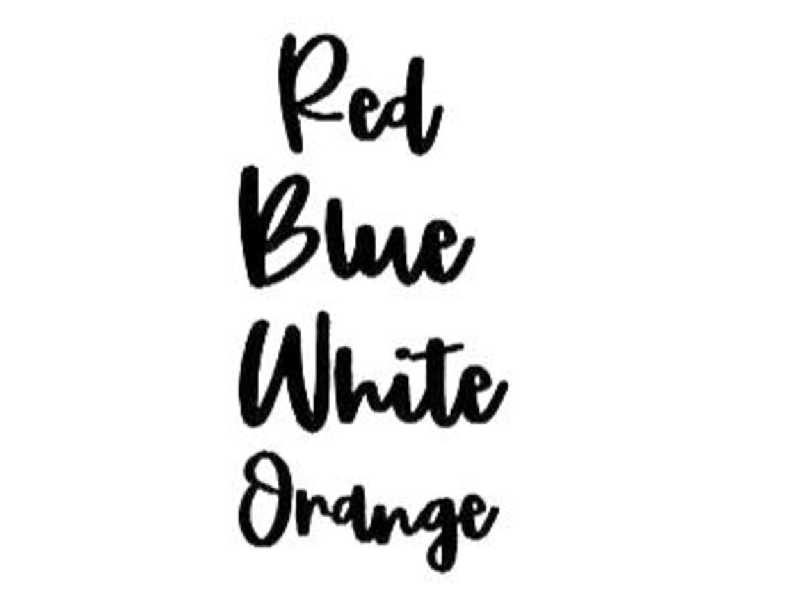 Custom Script Vinyl Decal | Personalized Name Sticker - Etsy