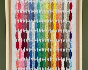 Colour chart (27.3x97cm)