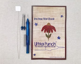 Ultra Punch® 3 Needle Set + 2 Threaders and Instructions