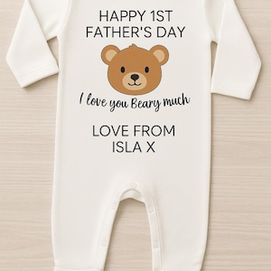 1st Father’s Day Babygrow