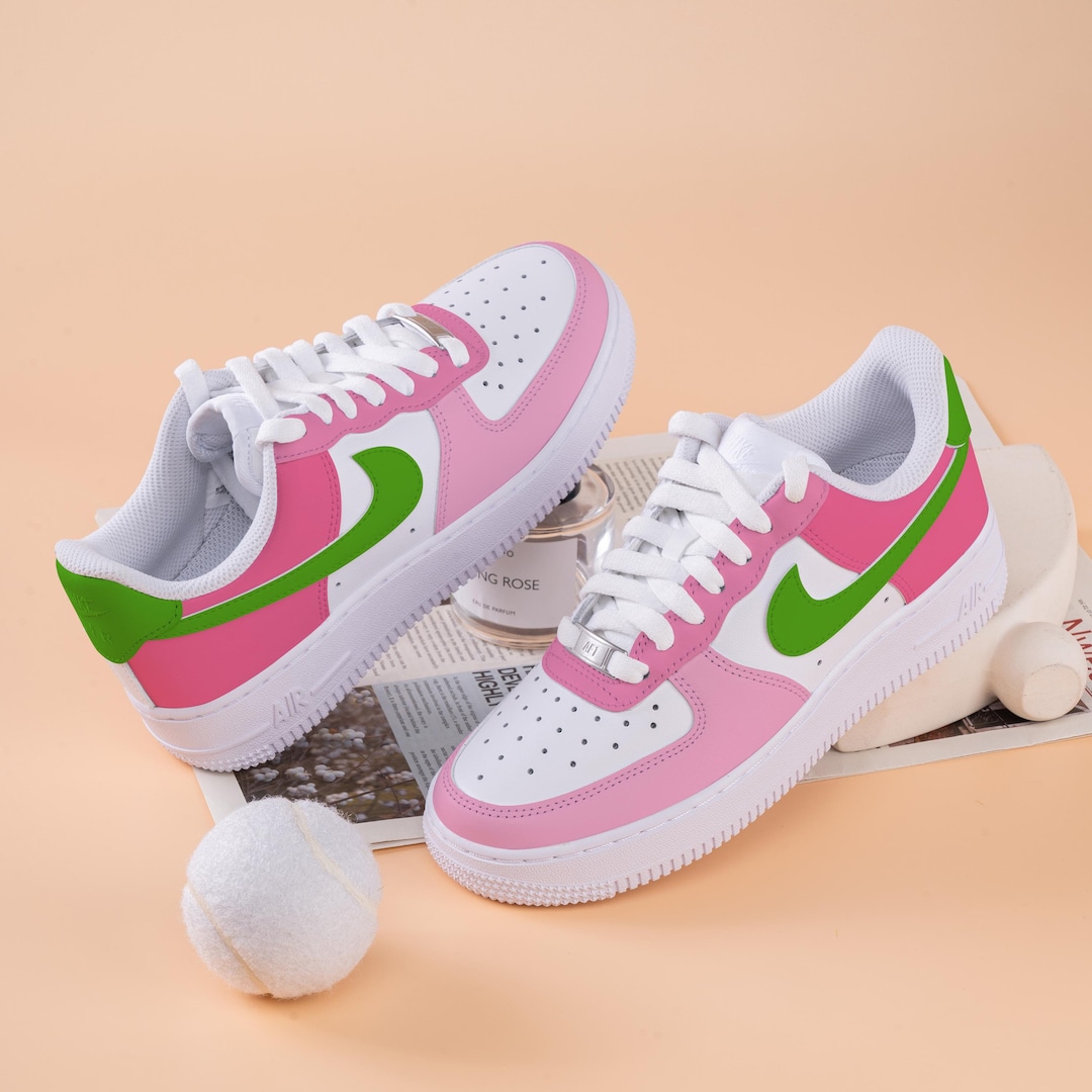 Nike Air Force 1 Low Tie Dye Men’s 9.5 Multicolor Green Pink Streetwear Nike_Air_Force_1_Low_Tie_Dye_C  main image 3