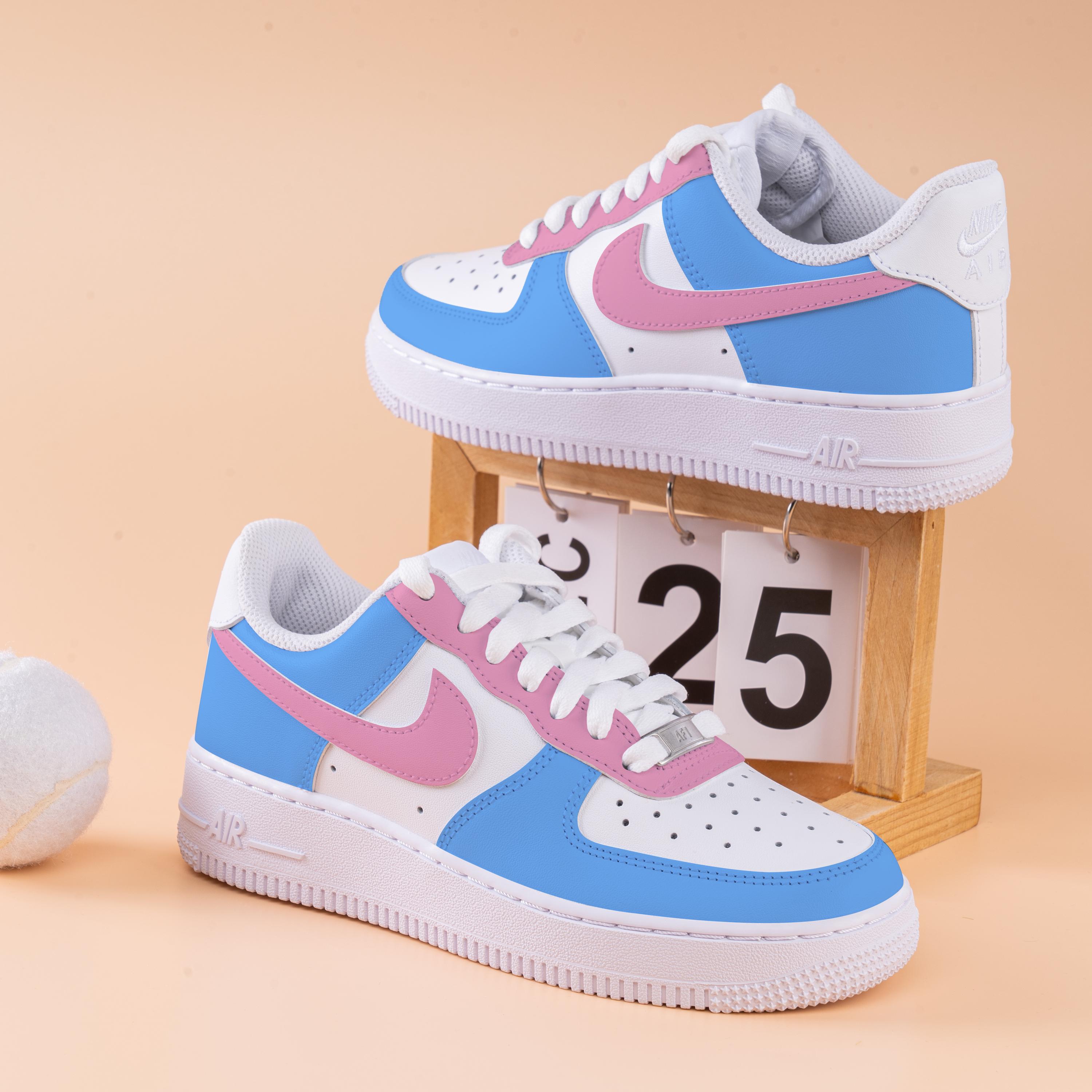 air force one blue and pink