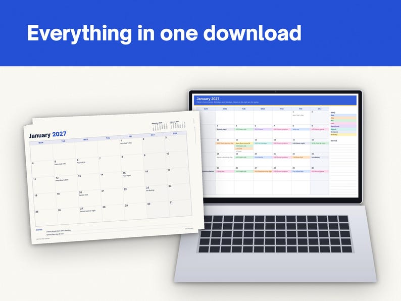 2027 Calendar Bundle, image 2