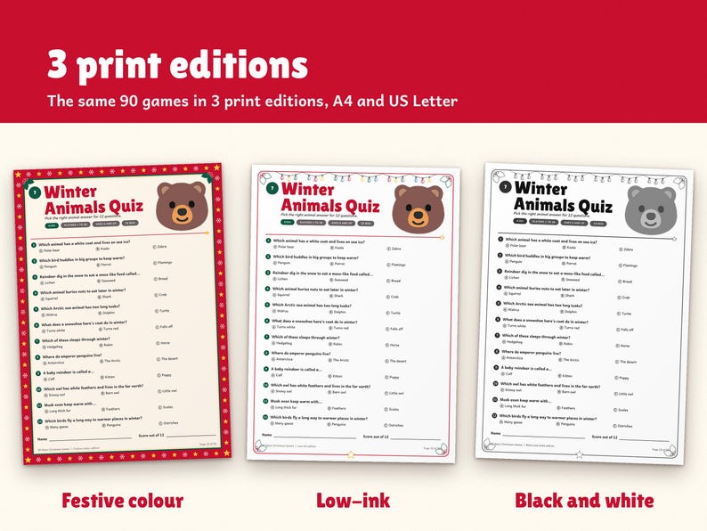 Christmas Party Games Printable, image 5