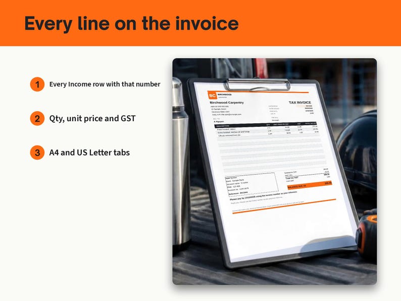 Job Expense Tracker Spreadsheet for Australian Tradies, image 12