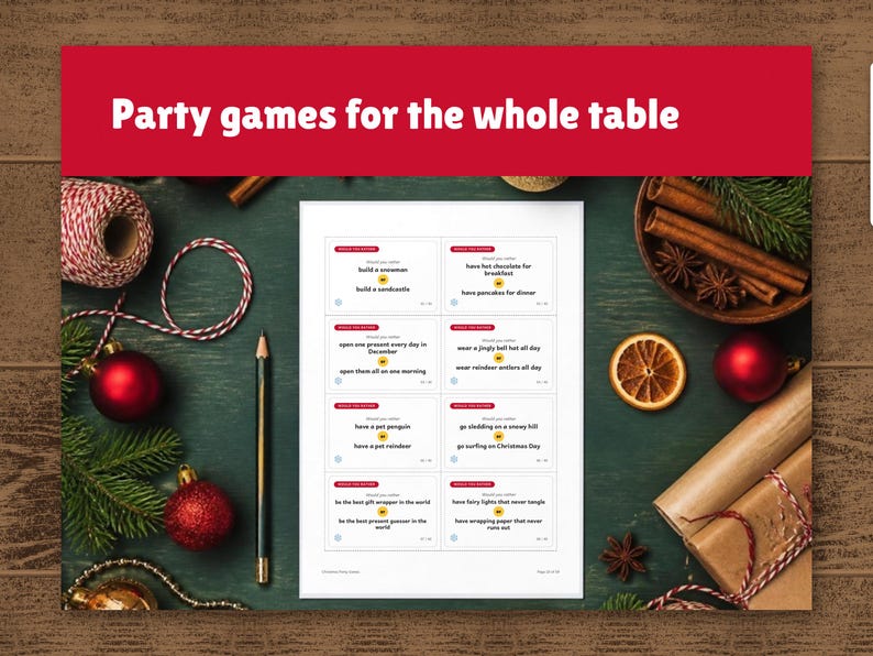 Christmas Games Bundle Printable, image 11