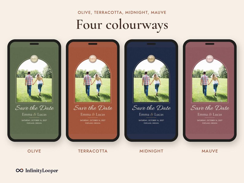 Animated Save the Date Video Template, image 4